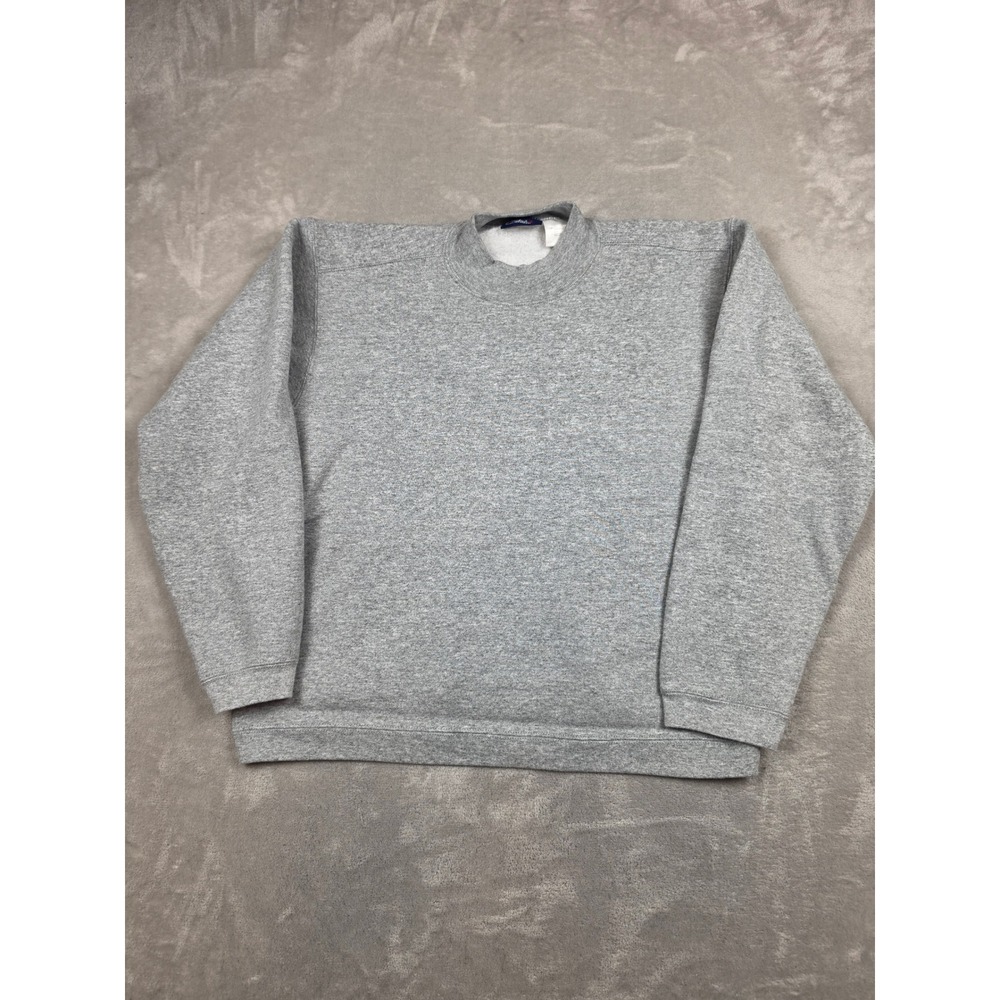 Vintage Catalina Sweatshirt Womens Large Oversized Gray Fleece Pullover